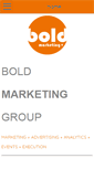 Mobile Screenshot of boldmarketinggroup.com